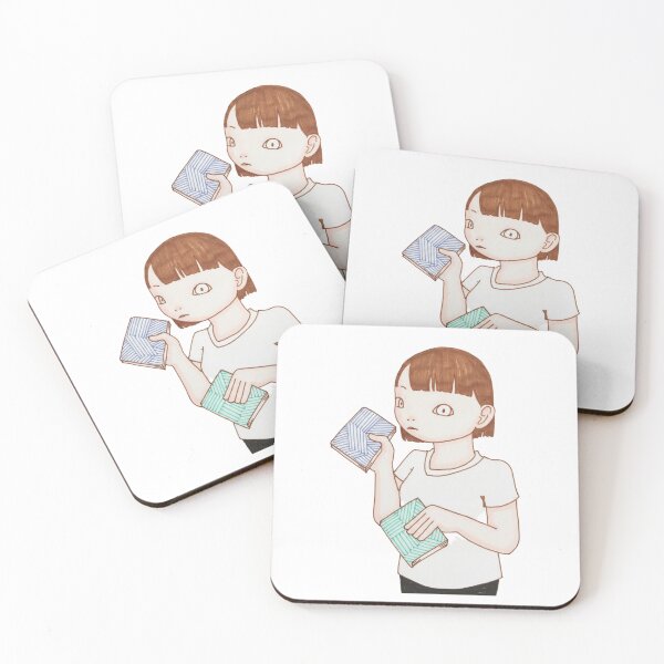 Item preview, Girl Holding Books designed and sold by yuifujinaga.
