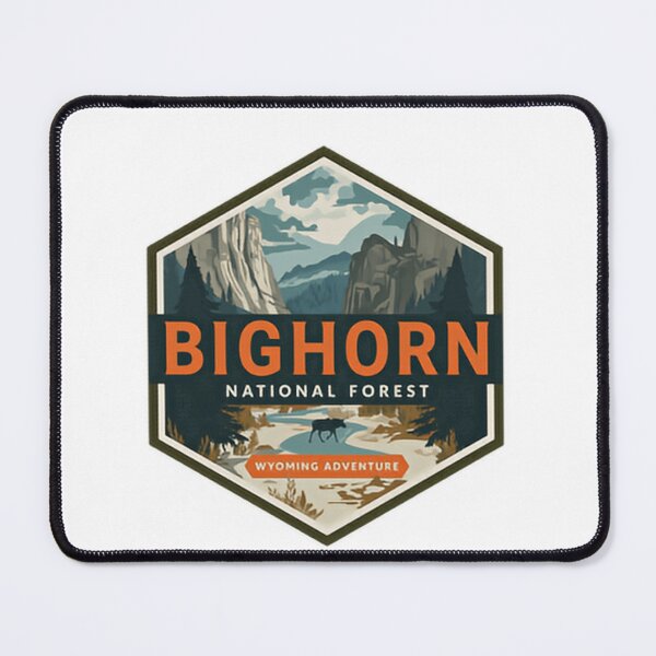 Item preview, Bighorn National Forest Wyoming Adventure National Park Outdoors Travel Hiking designed and sold by Simsimah26Parks.