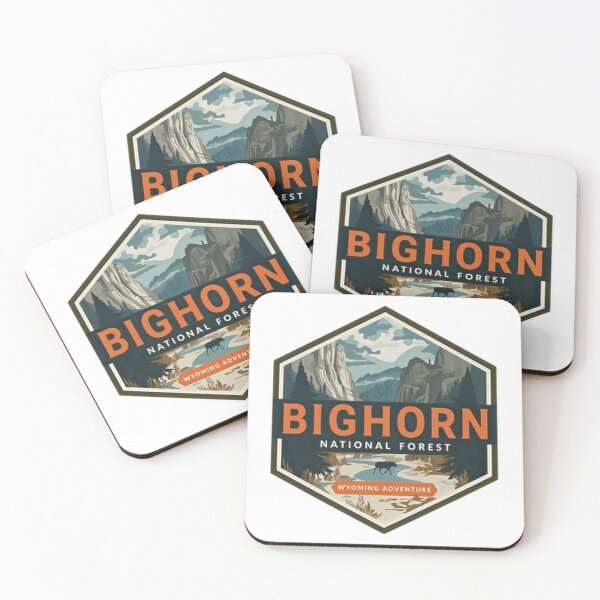 Item preview, Bighorn National Forest Wyoming Adventure National Park Outdoors Travel Hiking designed and sold by Simsimah26Parks.