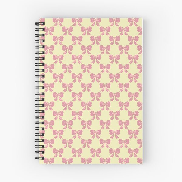 Item preview, Small Soft Pink Bow Pattern Pale Yellow designed and sold by DColourMuse.