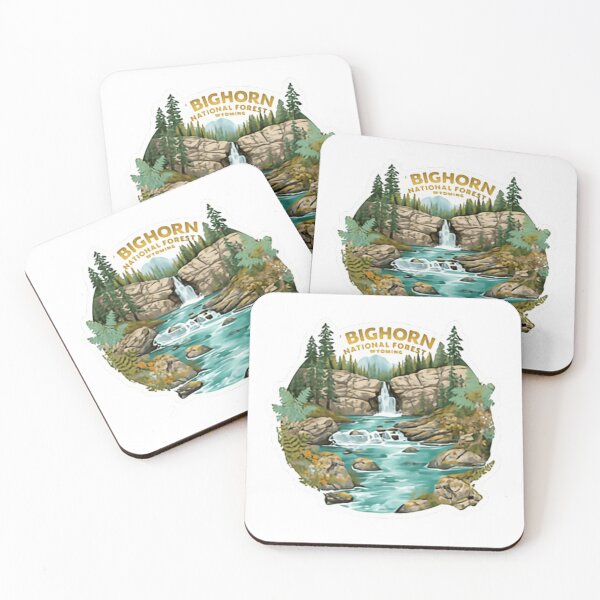 Item preview, Bighorn National Forest Wyoming Traveler Hiking Outdoors Adventure designed and sold by Simsimah26Parks.