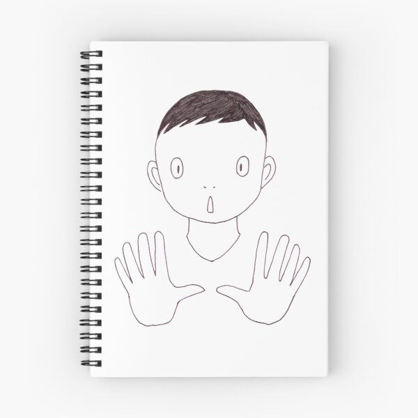 Item preview, Surprised Boy Hands designed and sold by yuifujinaga.
