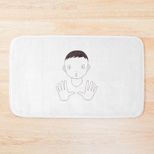 Item preview, Surprised Boy Hands designed and sold by yuifujinaga.