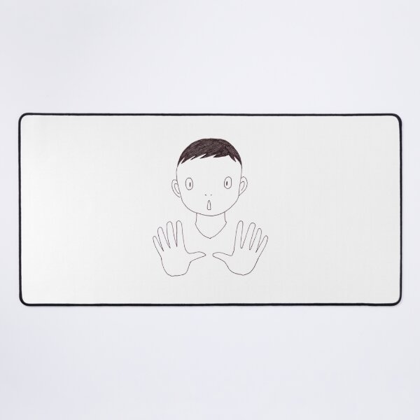 Item preview, Surprised Boy Hands designed and sold by yuifujinaga.