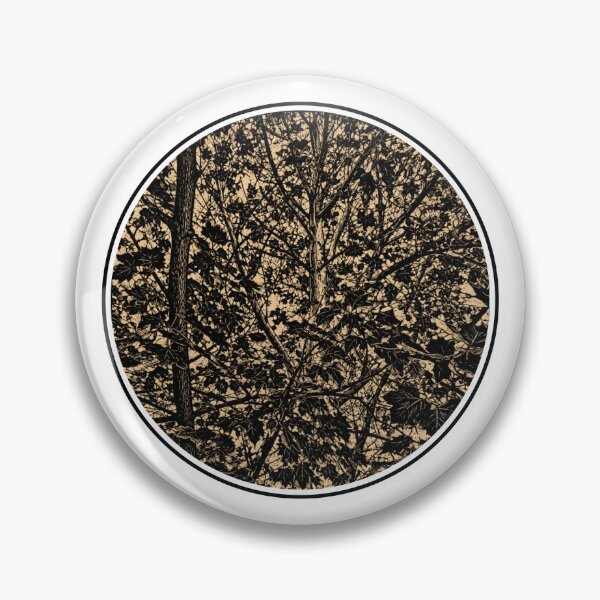 Item preview, Looking Up Through Trees | Forest Ink Art designed and sold by Linoluca.