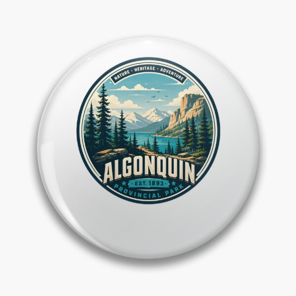 Item preview, Algonquin Provincial Park Est. 1893 Nature Heritage Adventure Outdoorsman Camper Hiker designed and sold by Simsimah26Parks.