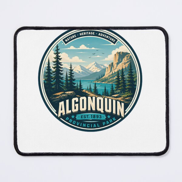 Item preview, Algonquin Provincial Park Est. 1893 Nature Heritage Adventure Outdoorsman Camper Hiker designed and sold by Simsimah26Parks.