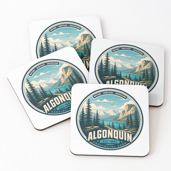Item preview, Algonquin Provincial Park Est. 1893 Nature Heritage Adventure Outdoorsman Camper Hiker designed and sold by Simsimah26Parks.