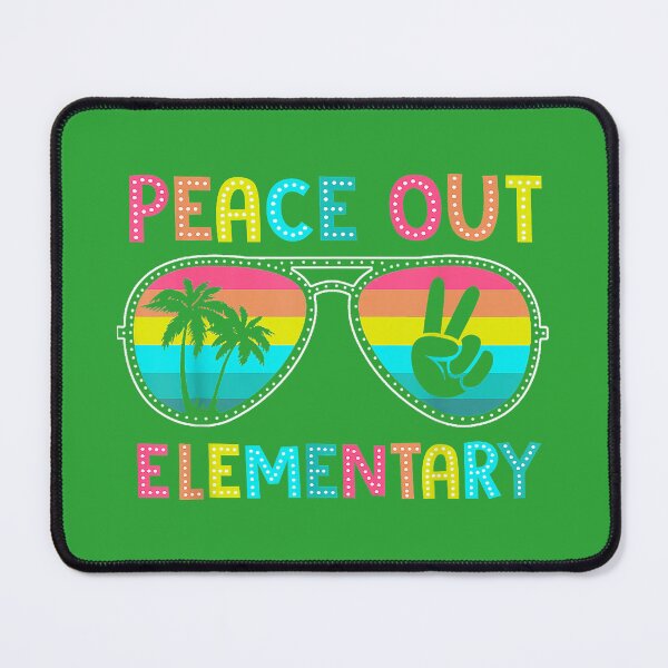 Item preview, Peace Out Elementary Graduation Last Day of School Teacher designed and sold by melodycook.