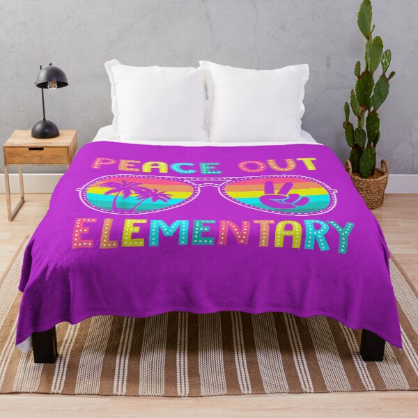Item preview, Peace Out Elementary Graduation Last Day of School Teacher designed and sold by melodycook.