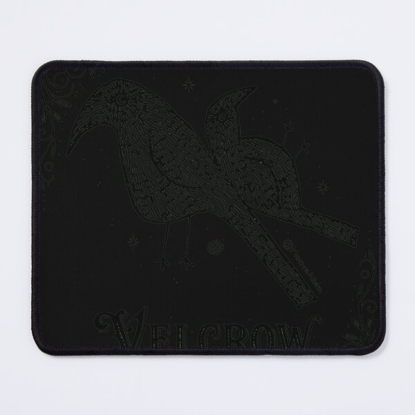 Item preview, Velcrow Birds Pun Illustration Funny Art designed and sold by StaySantai.
