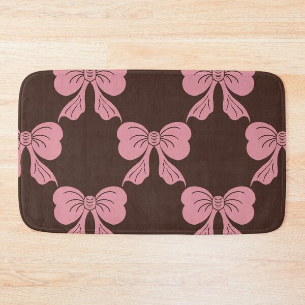 Item preview, Large Bow Pattern Deep Chocolate Brown designed and sold by DColourMuse.