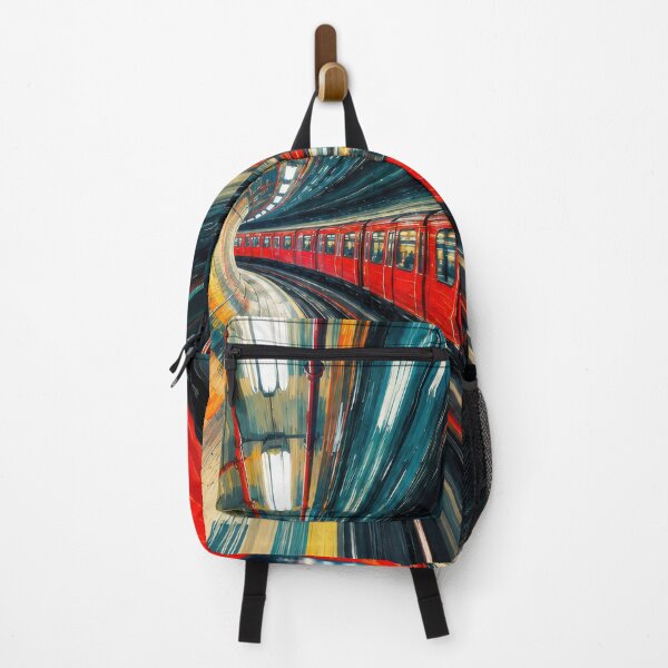 Item preview, Speeding Though: A London Subway Train #3 designed and sold by Andy Gambino Art.