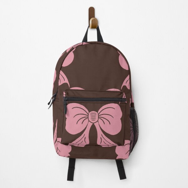 Item preview, Large Bow Pattern Deep Chocolate Brown designed and sold by DColourMuse.