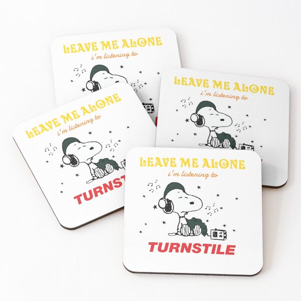 Item preview, Leave Me Alone I'm Listening To Turnstile Snoopy designed and sold by AdrianMis.