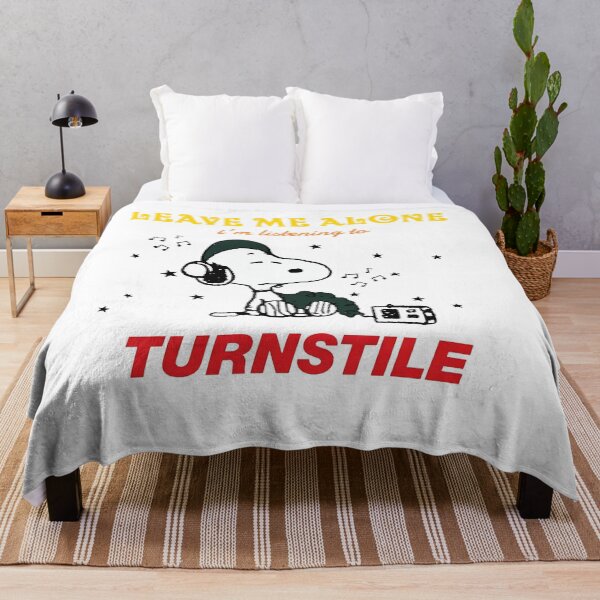 Item preview, Leave Me Alone I'm Listening To Turnstile Snoopy designed and sold by AdrianMis.