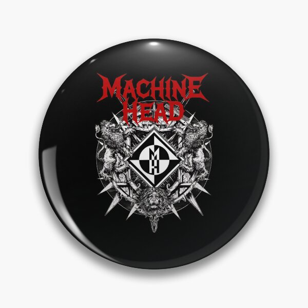 Item preview, Machine Head Band Crest Metal  designed and sold by KonstantyWajs.