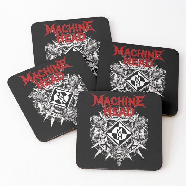 Item preview, Machine Head Band Crest Metal  designed and sold by KonstantyWajs.