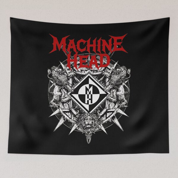 Item preview, Machine Head Band Crest Metal  designed and sold by KonstantyWajs.