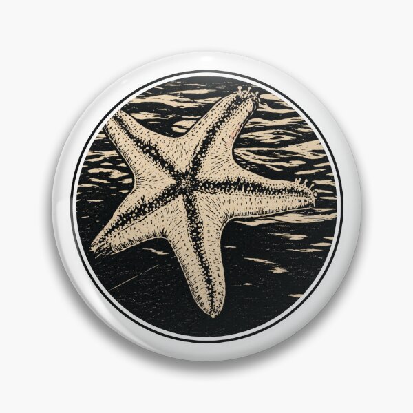 Item preview, Underwater Starfish | Coastal Ink Art designed and sold by Linoluca.