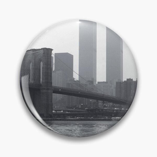 Item preview, THE TWIN TOWERS GREY SCALE designed and sold by denise nys.