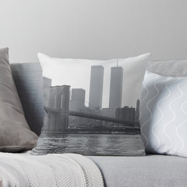 Item preview, THE TWIN TOWERS GREY SCALE designed and sold by denise nys.