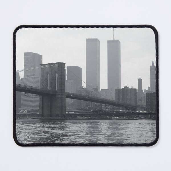 Item preview, THE TWIN TOWERS GREY SCALE designed and sold by denise nys.