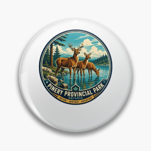 Item preview, Pinery Provincial Park Ontario Nature Heritage Adventure Deer Wildlife Outdoors designed and sold by Simsimah26Parks.