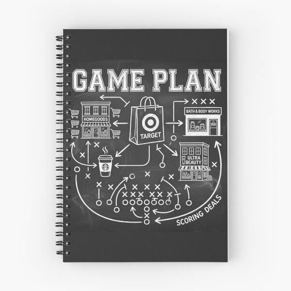Item preview, Shopping Game Plan Funny Football Play Fall Shopping Spree designed and sold by ICANTWithoutCOFFEE.