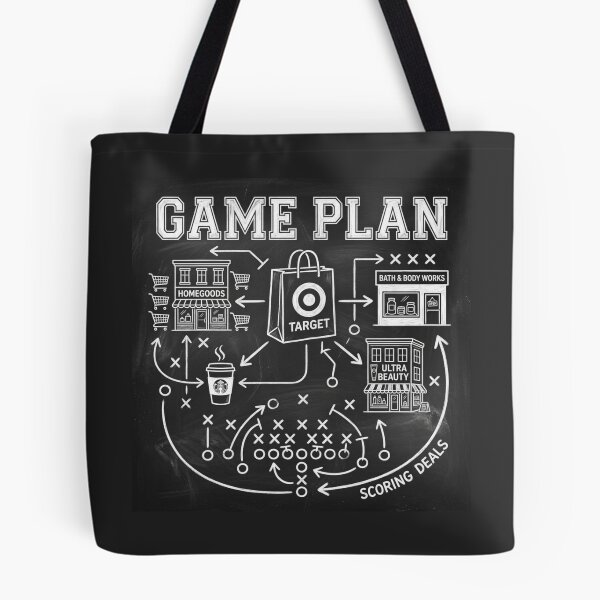 Item preview, Shopping Game Plan Funny Football Play Fall Shopping Spree designed and sold by ICANTWithoutCOFFEE.