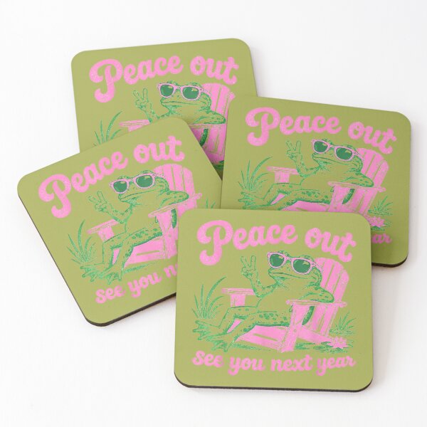 Item preview, Peace Out See You Next Year Frog Teacher Last Day of School designed and sold by melodycook.