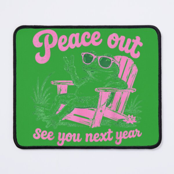 Item preview, Peace Out See You Next Year Frog Teacher Last Day of School designed and sold by melodycook.