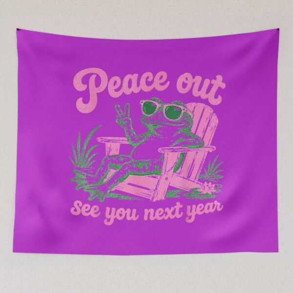 Item preview, Peace Out See You Next Year Frog Teacher Last Day of School designed and sold by melodycook.