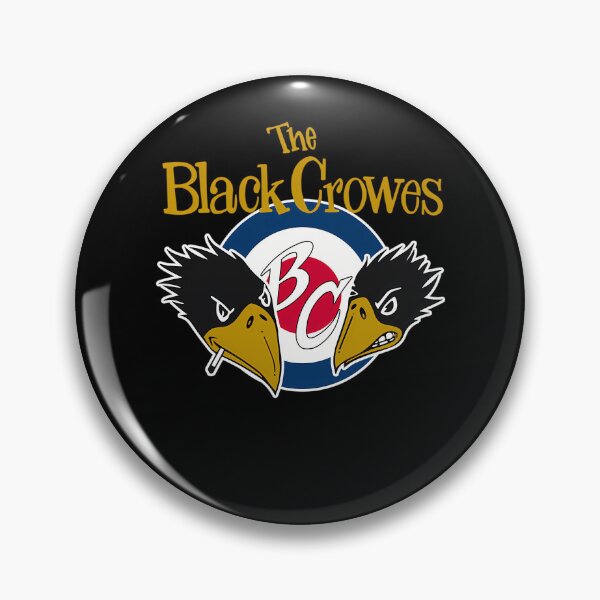 Item preview, The Black Crowes BC Crest Two Crow Heads designed and sold by faithandbible.