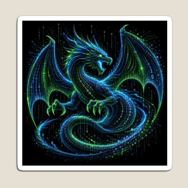 Item preview, Data Stream Dragon designed and sold by  Flux Labs.