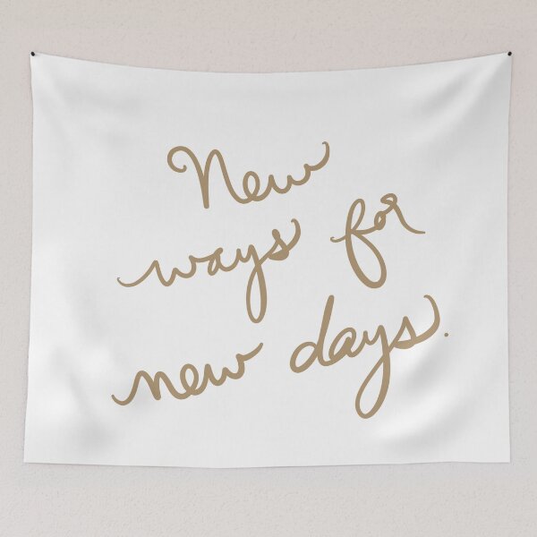 Item preview, New Ways for New Days designed and sold by abeink.