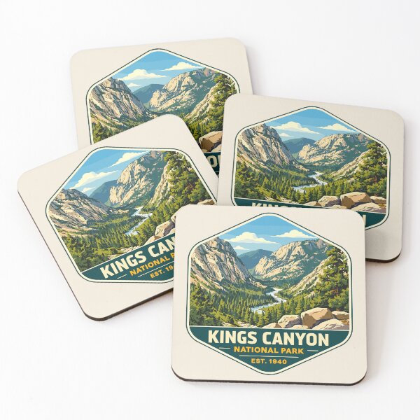 Item preview, Kings Canyon National Park Sticker designed and sold by Gideon Emmerich.