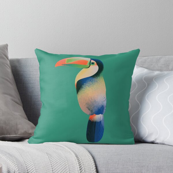 Item preview, Modern Abstract Toucan | Tropical Bird Halftone Illustration designed and sold by Swedeprep.