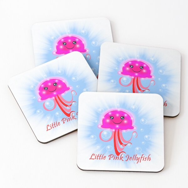 Item preview, Little Pink Jellyfish designed and sold by Shirley cute art .