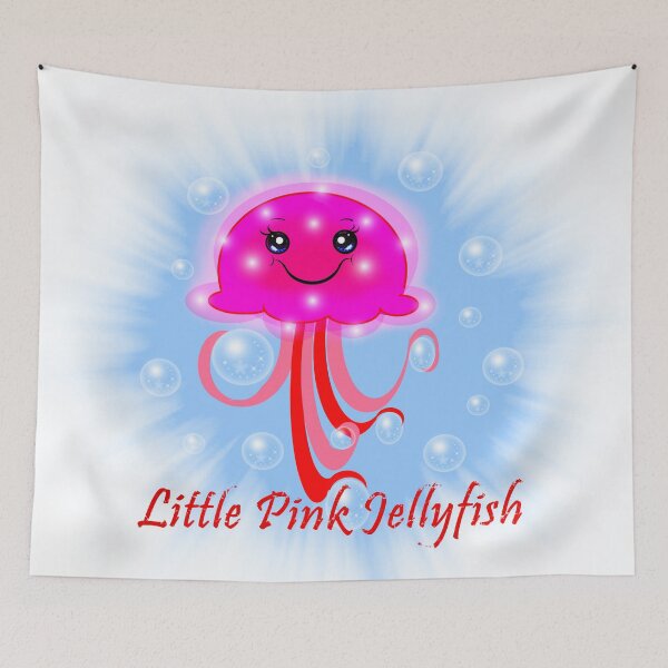 Item preview, Little Pink Jellyfish designed and sold by Shirley cute art .
