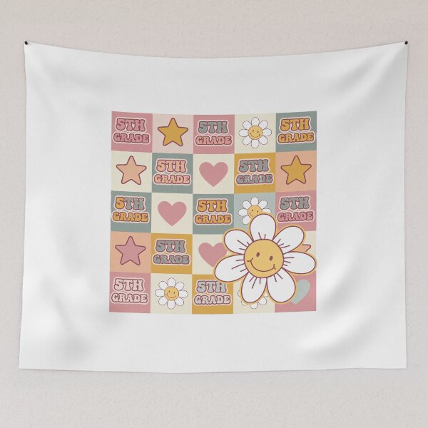 Item preview, 70s groovy 6th grade back to school first day of fifth grade designed and sold by legantepin.
