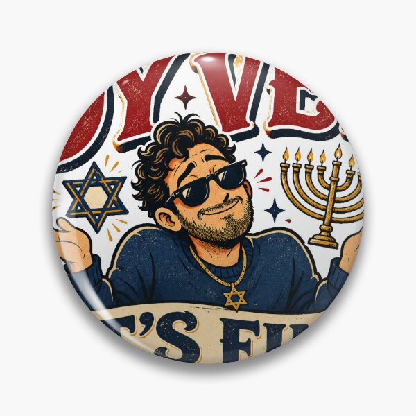 Item preview, Oy Vey It's Fine designed and sold by RedRubyBubble.