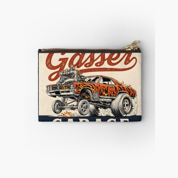 Item preview, Flaming Gasser Garage Hot Rod designed and sold by castillomiami.