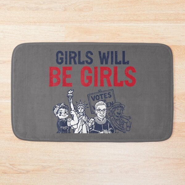 Item preview, 4th of July Girls Will Be Girls Women Empowerment Feminist designed and sold by KristineLi.