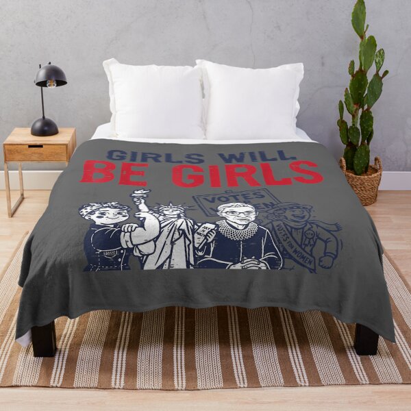 Item preview, 4th of July Girls Will Be Girls Women Empowerment Feminist designed and sold by KristineLi.
