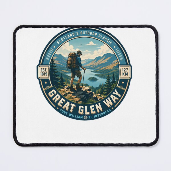 Item preview, Scotland's Outdoor Classic Great Glen Way Fort William To Inverness Hiking Trail Hiker Traveler designed and sold by Simsimah26Parks.