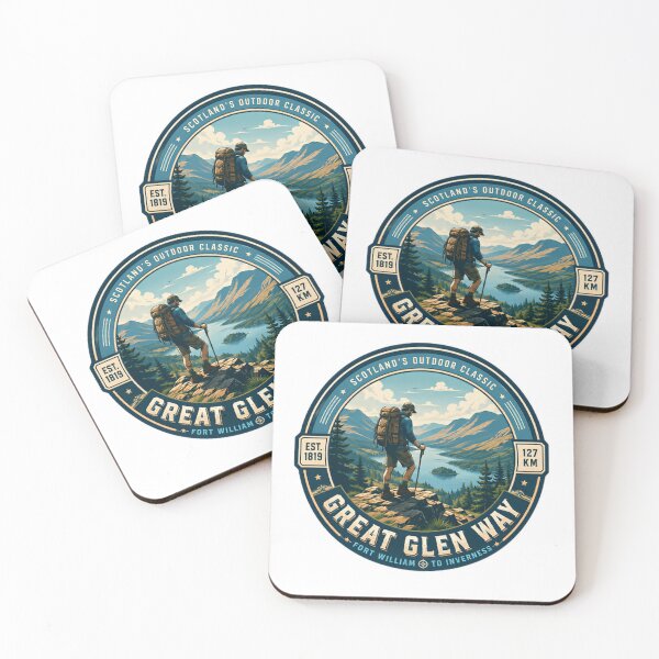 Item preview, Scotland's Outdoor Classic Great Glen Way Fort William To Inverness Hiking Trail Hiker Traveler designed and sold by Simsimah26Parks.