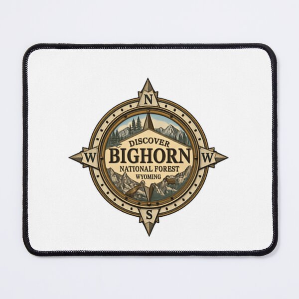 Item preview, Discover Bighorn National Forest Wyoming Travel Hiking Camping Outdoors designed and sold by Simsimah26Parks.