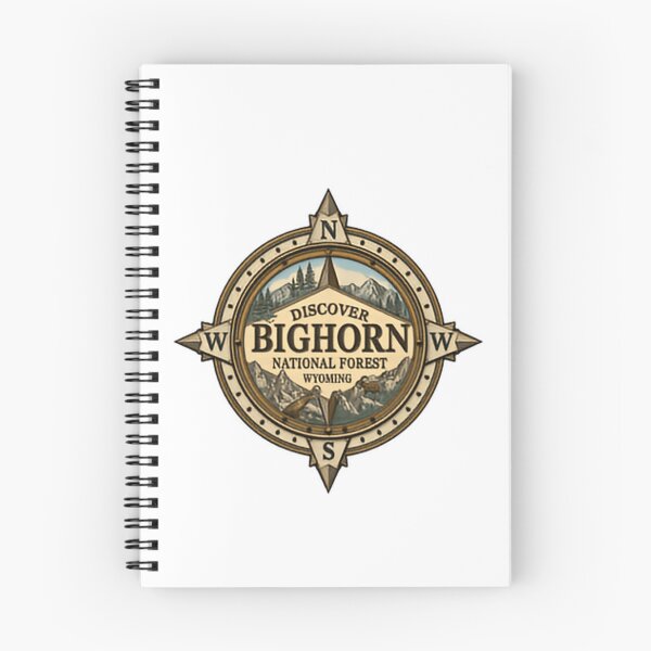 Item preview, Discover Bighorn National Forest Wyoming Travel Hiking Camping Outdoors designed and sold by Simsimah26Parks.