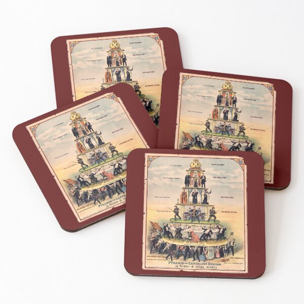 Item preview, "Pyramid Of Capitalist System" designed and sold by The Ravens Ballad.
